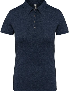 K 263 Dámské žerzejové polo model 22507261 french navy heather - Kariban