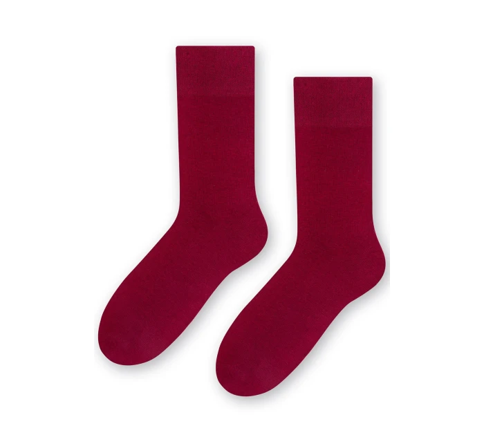 056 gładkie kolor:bordowy model 19533081 - Steven