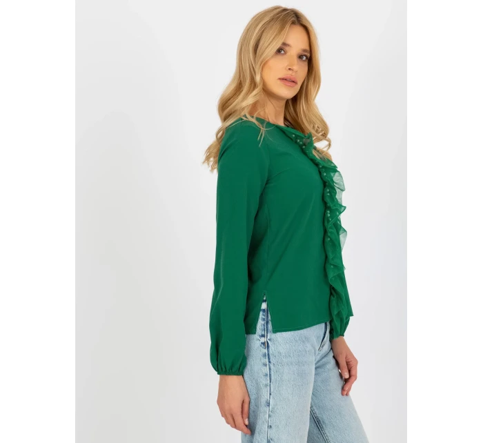 Bluzka LK BZ model 18861814 ciemny zielony - FPrice