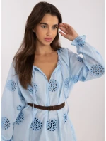 Blúzka LK BZ 509747.80 svetlomodrá Blúzka LK BZ 509747.80 svetlomodrá