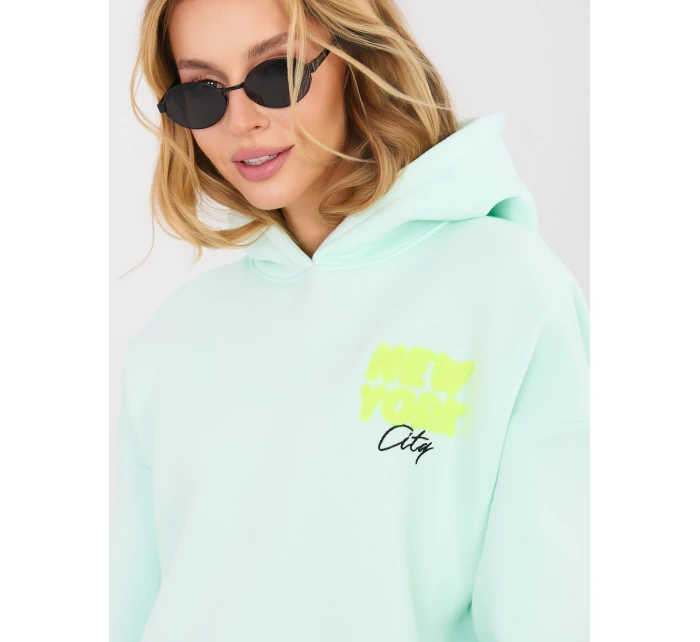 Bluza MJ BL model 21902739 mietowy - FPrice Bluza MJ BL model 21902739 mietowy - FPrice