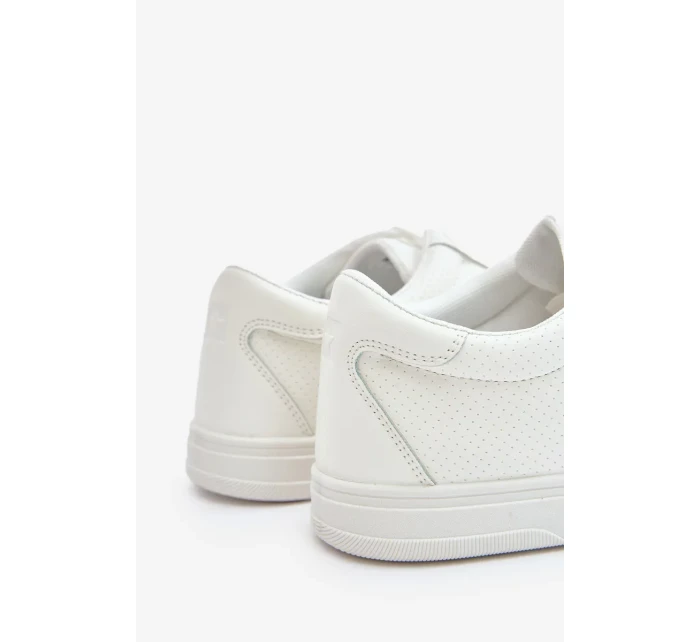 Pánske tenisky z eko kože Big Star Hi-Poly System White