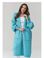 Zapínanie svetra model 226871 Makadamia