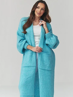 Zapínanie svetra model 226871 Makadamia