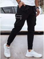 Pánske bojové nohavice čierne FashionStreet UX4299