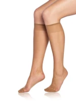 Silonkové podkolienky FLY KNEE highs 15 DEN - Bellinda - amber