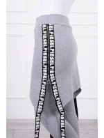 s nápisem šedý model 18743246 - K-Fashion