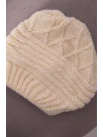 Dámská čepice  ecru model 18751603 - K-Fashion