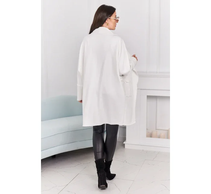 Kapska s vreckami ecru