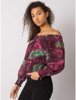 Halenka DHJ BZ tmavě fialová model 16292310 - FPrice Halenka DHJ BZ tmavě fialová model 16292310 - FPrice