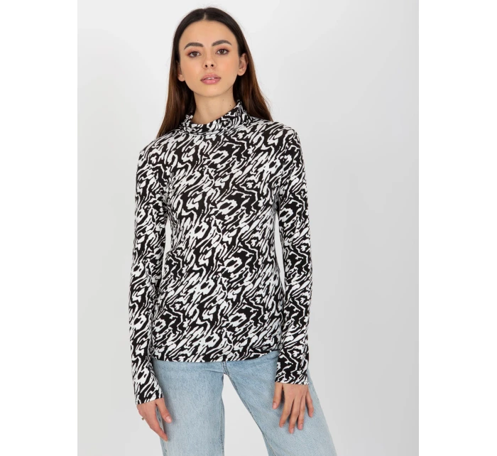 Dámska blúzka LK BZ 509197 1.51P biela a čierna - FPrice