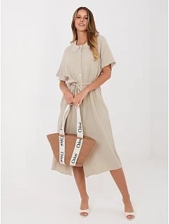 Šaty MI SK 3426.91 béžové