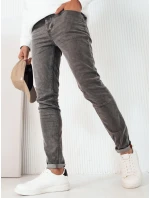 Pánske tmavosivé džínsové nohavice FashionStreet UX4240 Pánske tmavosivé džínsové nohavice FashionStreet UX4240