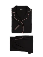 Mademoiselle Sommeil CC0154 Midnight Ease pyžamo dĺžka/r S-XL pruhované Mademoiselle Sommeil CC0154 Midnight Ease pyžamo dĺžka/r S-XL pruhované