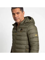 Geographical Norway Pánska bunda AMIGOMAP LONG HOOD DB KAKI MEN 233 KAKI (WZ5087H/GN-KAKI)