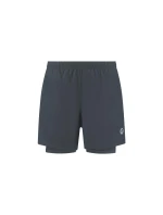 Rogelli pánske šortky 2v1 ESSENTIAL šedé 2XL Rogelli pánske šortky 2v1 ESSENTIAL šedé 2XL
