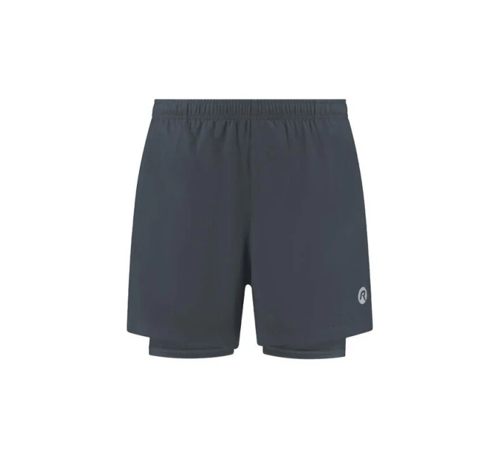 Rogelli pánske šortky 2v1 ESSENTIAL šedé 2XL Rogelli pánske šortky 2v1 ESSENTIAL šedé 2XL