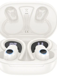 Bezdrôtové slúchadlá Hoco EQ8 Pure joy (biele)