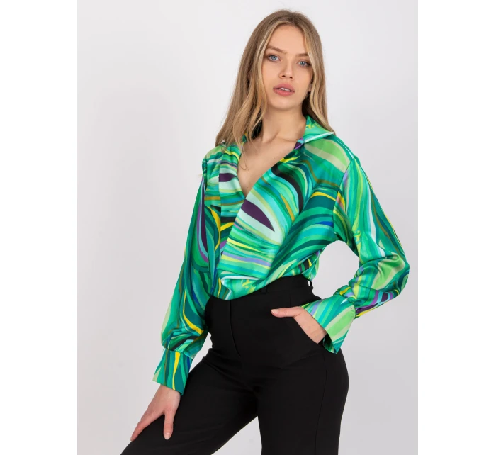 Blúzka DHJ BZ 15201.30 zelených Blúzka DHJ BZ 15201.30 zelených