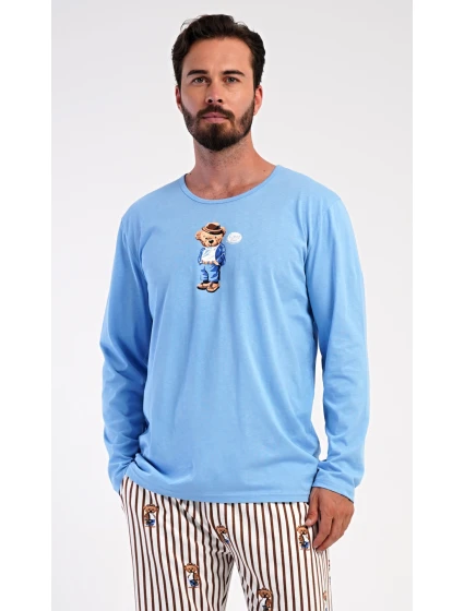 Pánské pyžamo dlouhé Bear Pánské pyžamo dlouhé Bear