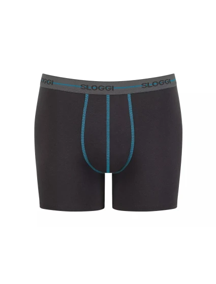 sloggi muži Start Short C2P box - BROWN - SLOGGI BROWN - SLOGGI