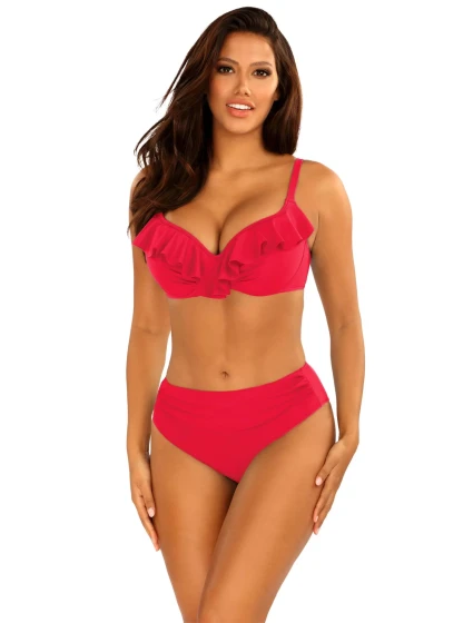 Dámske dvojdielne plavky Canoy 10 940A1 červená - SELF Dámske dvojdielne plavky Canoy 10 940A1 červená - SELF