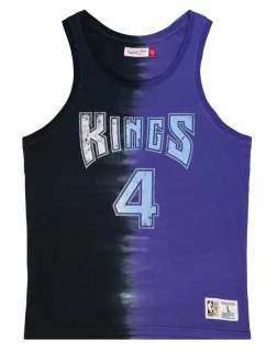 Mitchell & Ness NBA Sacramento Kings Chris Webber Tie Dye bavlnené tričko - TTNK3206-SKIYYCWEBKPR
