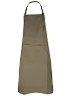 The One Towelling Apron Zástera s náprsenkou 48.1048 taupe The One Towelling Apron Zástera s náprsenkou 48.1048 taupe