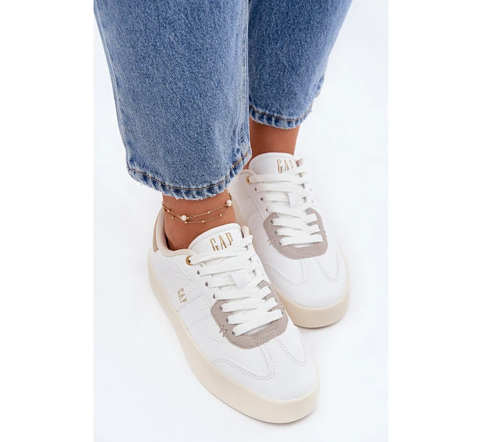 Dámské tenisky GAP BOUDLER GPW6142300070 Bílé Dámské tenisky GAP BOUDLER GPW6142300070 Bílé