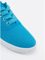 Trendy tenisky dámské modré bez podpatku Trendy tenisky dámské modré bez podpatku