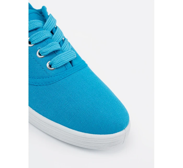Trendy tenisky dámské modré bez podpatku Trendy tenisky dámské modré bez podpatku
