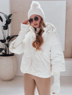 MISSLAYER dámska zimná bunda s kapucňou biela FashionStreet TY5036