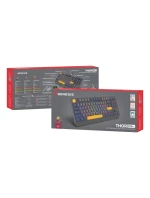 GENESIS Thor 230 TKL Herná USB QWERTY klávesnica česká modrá