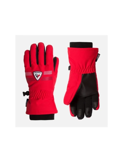 Rossignol Jr Roc Impr G Rukavice červené