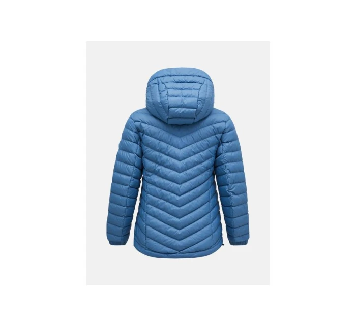 Peak Performance W Frost Down Hood Jacket blue