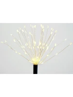 SOLÁRNE SVIETIDLO FÚKAČ STROM OHŇOSTROJ 80CM 90 LED