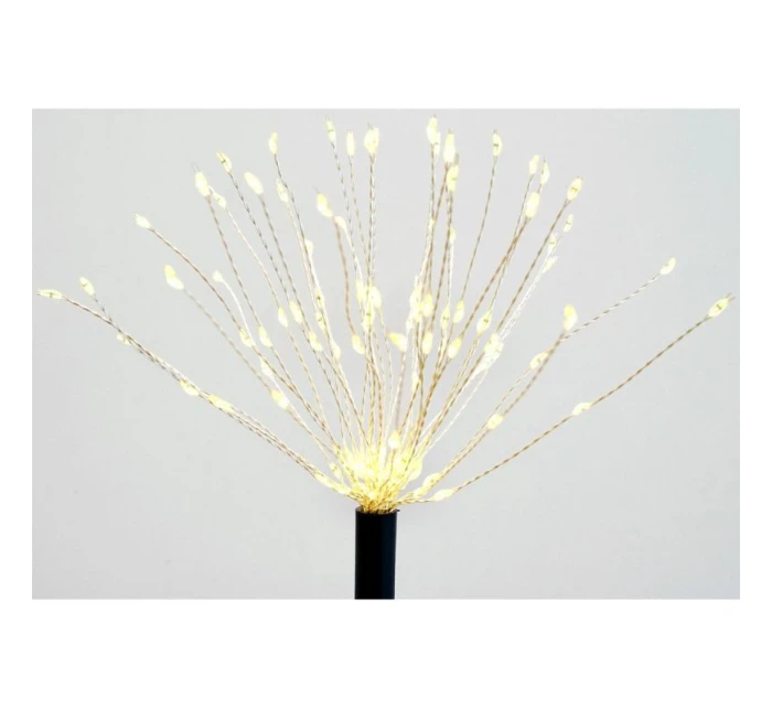 SOLÁRNE SVIETIDLO FÚKAČ STROM OHŇOSTROJ 80CM 90 LED