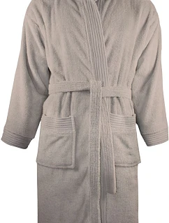 Bathrobe Župan s kapucí taupe model 22526759 - The One Towelling