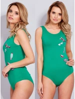 Dámské body EN BO model 14833365 zelené - FPrice Dámské body EN BO model 14833365 zelené - FPrice