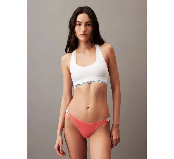 Dámská tanga  korálové  model 20101367 - Calvin Klein