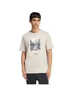 Pánske adidas Outdoor Kayaking Graphic T-shirt beige KB2541 pánske