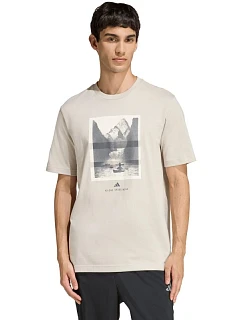 Pánske adidas Outdoor Kayaking Graphic T-shirt beige KB2541 pánske