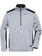 JN Pánská pracovní fleece bunda 1/2 zip Strong 02.0 white model 22492845 - Daiber JN Pánská pracovní fleece bunda 1/2 zip Strong 02.0 white model 22492845 - Daiber