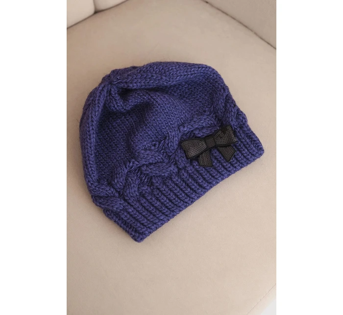 Čepice s rolováním Magda K293 camel Čepice s rolováním Magda K293 camel