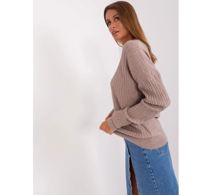 Jumper AT SW 2338.14P tmavo lila