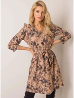 Šaty LK SK 508143.72P tmavo lila