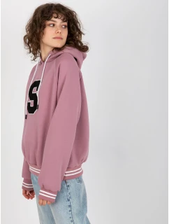 Mikina RV BL 8372.04P tmavo ružová