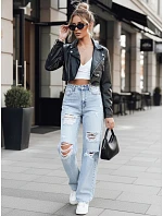 Dámske kožené ramones black FashionStreet TY5370