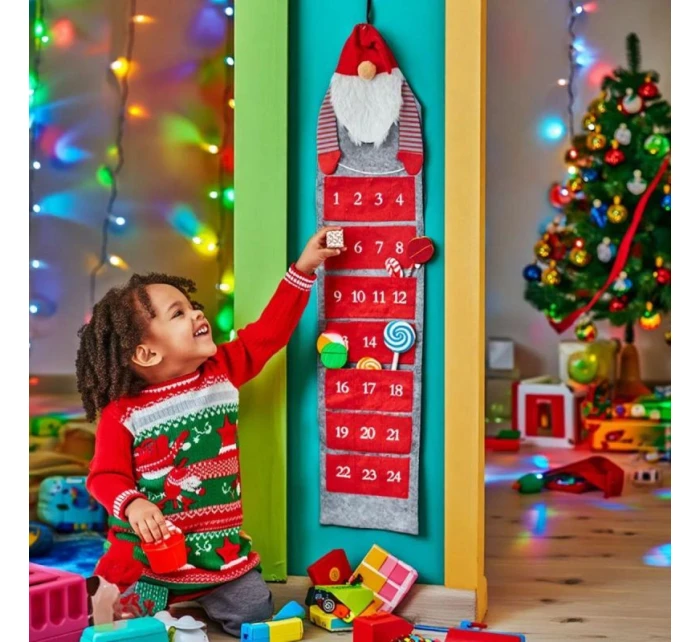 ADVENTNÝ KALENDÁR TRPASLÍK 125 CM