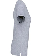 K Dámské piqué tričko s V výstřihem 20.K oxford model 22508595 - Kariban